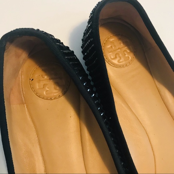 🖤 TORY BURCH | black studs on black FLATS | 9.5 - Picture 10 of 14